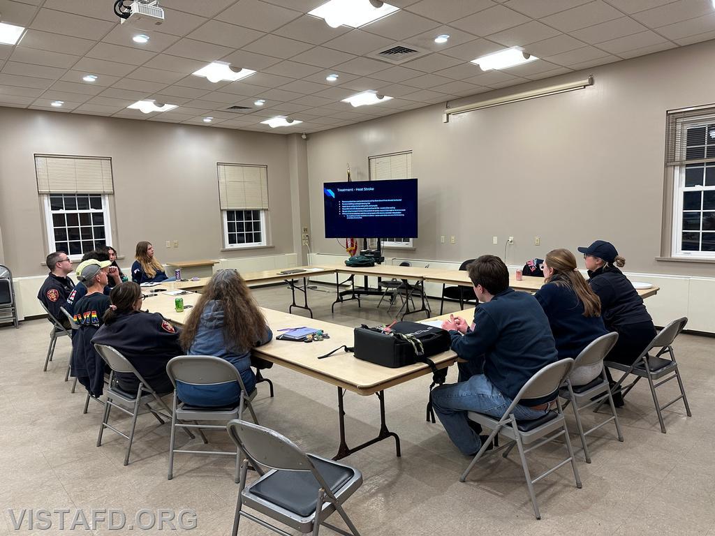 Station Manager Brian Porco covering Heat Emergencies with Vista EMS personnel — 04/21/25
