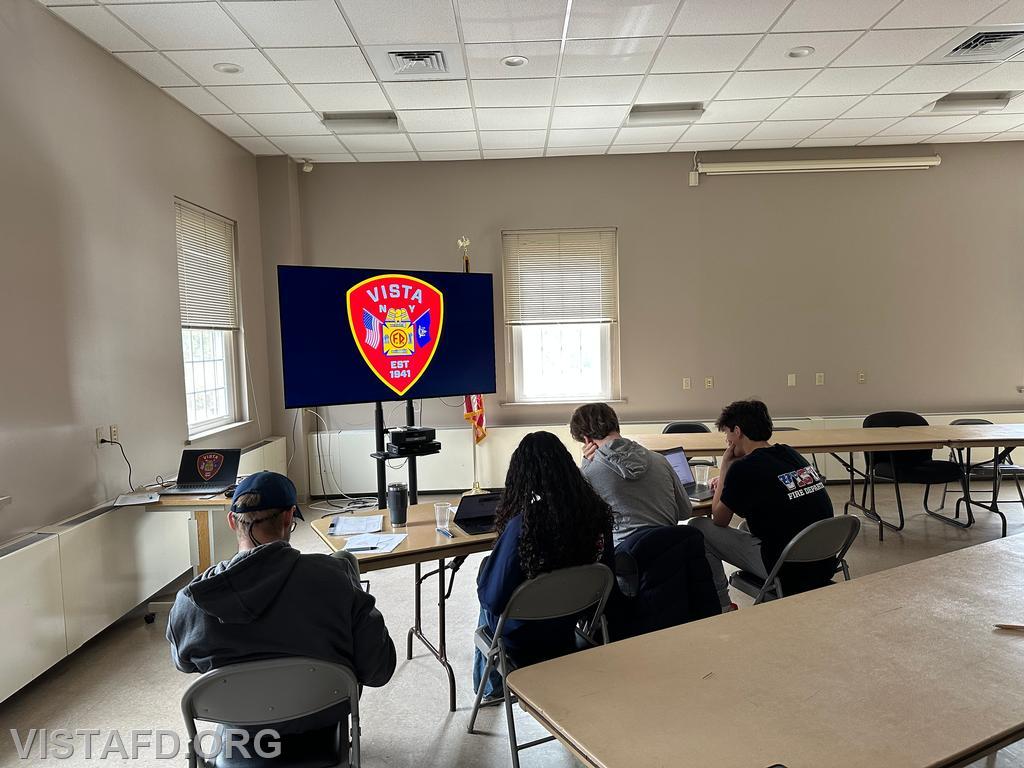 Vista Fire Department probationary members participate in the Onboarding Module Training Program - 04/13/25