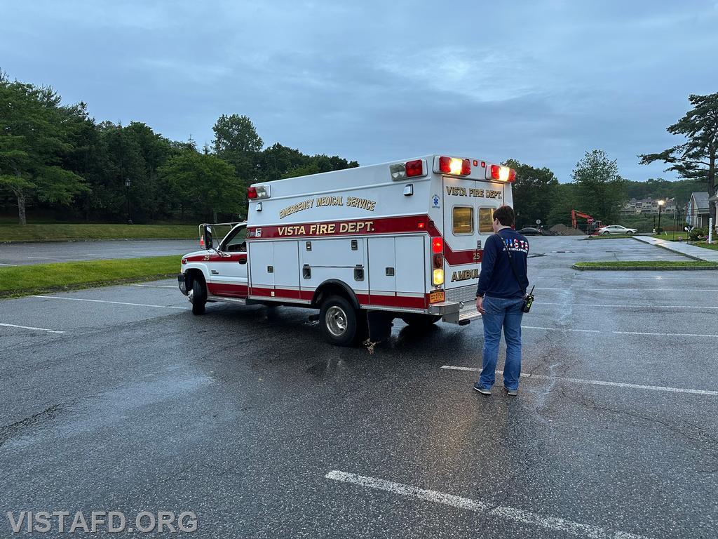 EMT Grant Vialardi assisting with the training of new ambulance drivers - 06/16/25