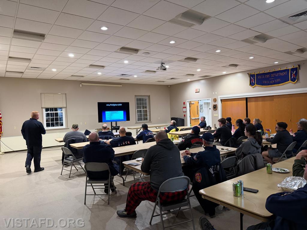 Vista Fire Department personnel participating in the &quot;OSHA Class&quot; Drill - 01/19/26