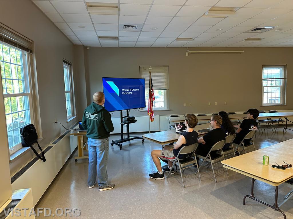 Chief Jeff Peck presenting “Module 7 – Chain of Command” - 05/10/25