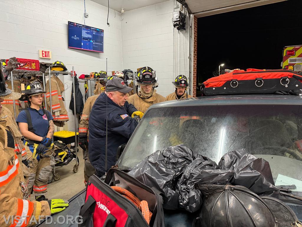 Westchester County Fire Training Instructor Gene Malone demonstrating how to place a patient on air during our &ldquo;Pinned and Burning&rdquo; Drill &ndash; 03/16/26
