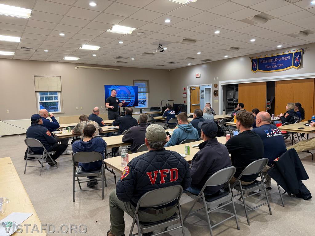 Bryan Doyle of Signal 73 Fire Training leads the &quot;Shocking Developments: EV & Lithium-Ion Battery Incidents&quot; drill - 03/30/26