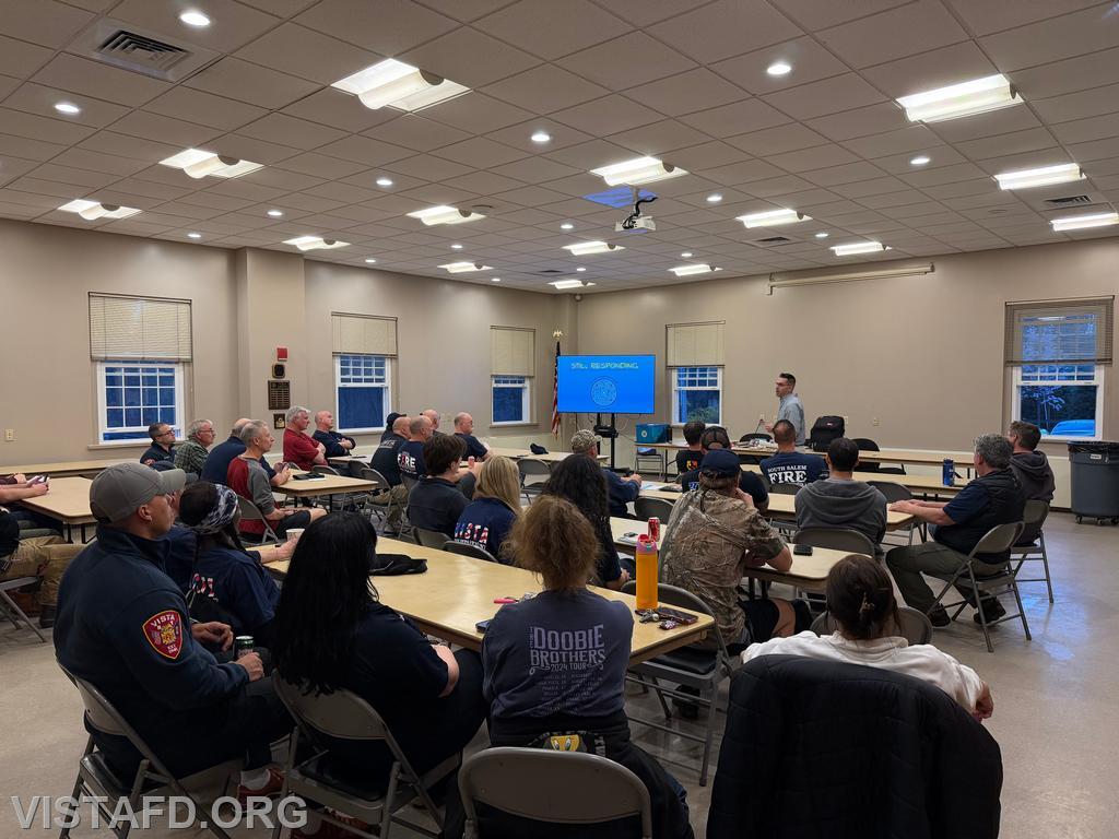 Lt. Paul Spennato leads an important discussion on firefighter cancer awareness and prevention - 04/13/26
