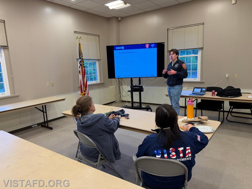 Foreman Grant Vialardi leading the &ldquo;Geriatrics&rdquo; drill - 05/11/26