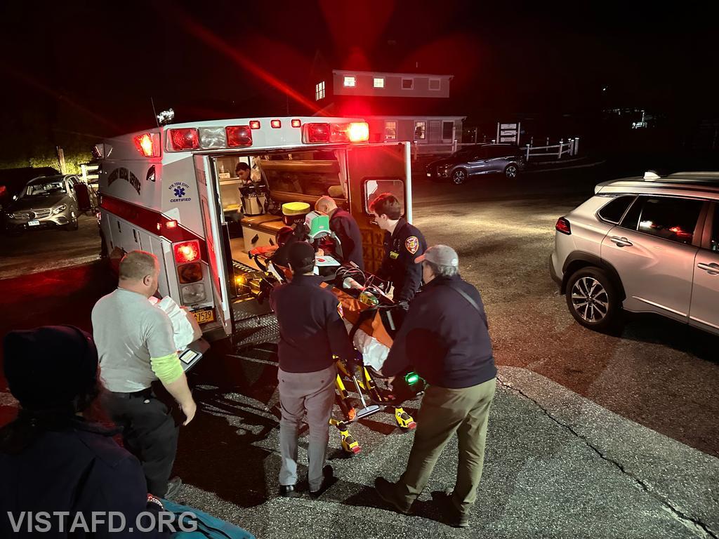 Vista Fire Department personnel conducting a cardiac arrest scenario - 04/08/24