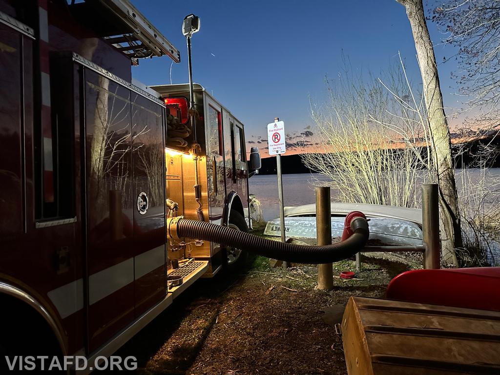 Vista Engine 143 conducting a hydrant service - 04/15/24