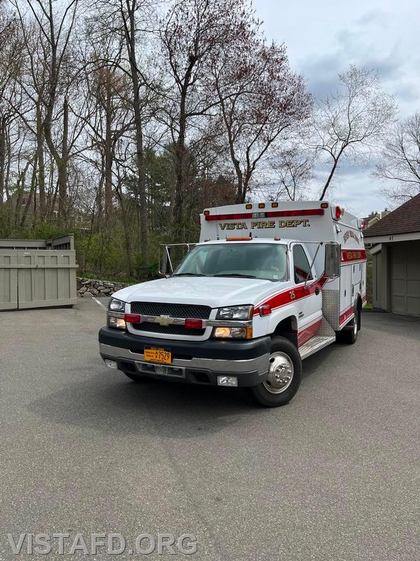 Probationary Firefighter Phil Wanderman conducting driver training on Ambulance 84B2 - 04/21/24