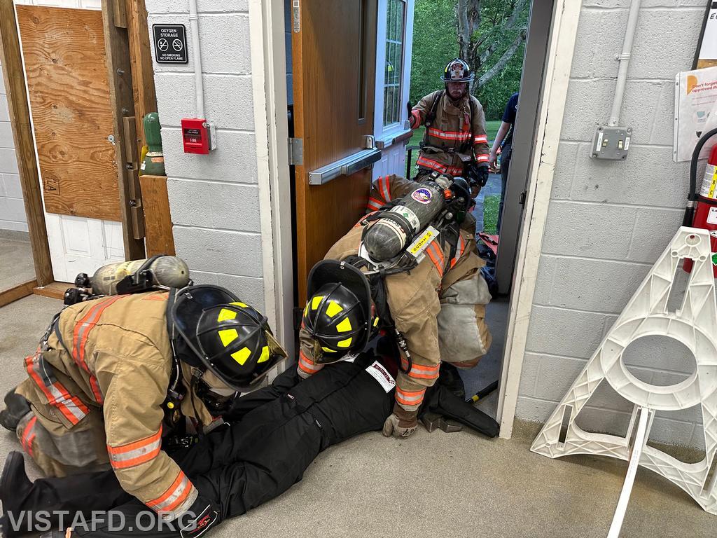 Vista Firefighters conducting search and rescue operations - 06/17/24