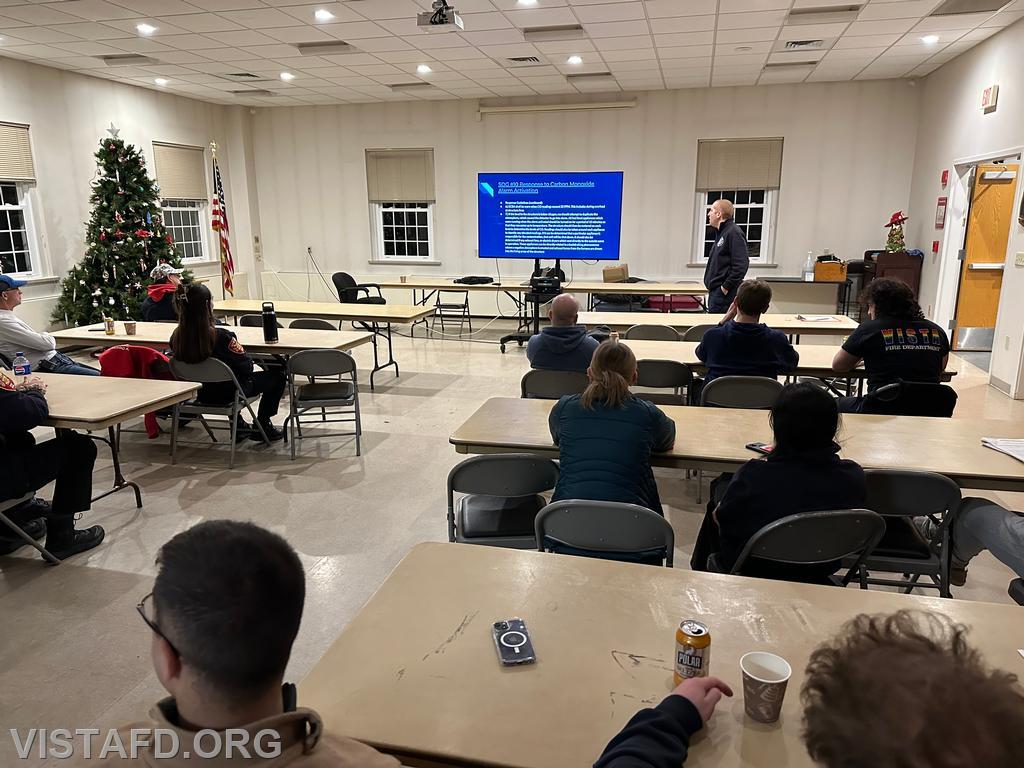 Vista Fire Department personnel participating during our &quot;SOG Review&quot; Drill - 01/08/24