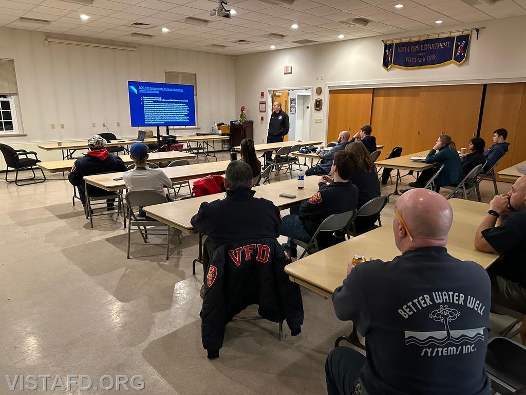 Vista Fire Department personnel participating during our &quot;SOG Review&quot; Drill - 01/08/24