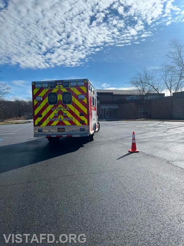 EMT Grant Vialardi conducting driver training on Ambulance 84B1 - 03/10/24