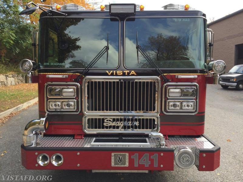 Engine 141 - 2016 Seagrave Marauder II Stainless Steel Custom Pumper