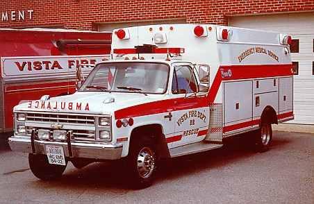 Third Ambulance 1988 Chevy 