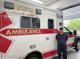 Probationary Firefighter / EMT Candidate Robert Magilton