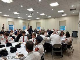 Vista Fire Department Members and guests at the 2023 Vista Fire Department Annual Dinner