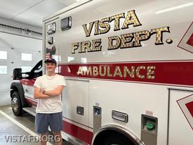 Probationary Firefighter Ty Graygor