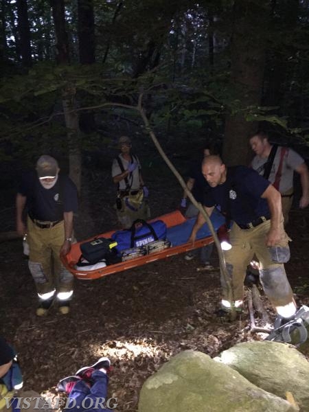 Lost Person Search Drill for 7/27/15 - Vista Fire Department