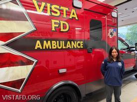 Probationary Firefighter/EMT Candidate Hanna Zhao