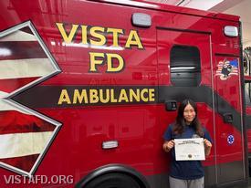 Firefighter/EMT Hanna Zhao