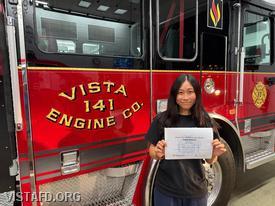 Firefighter/EMT Hanna Zhao