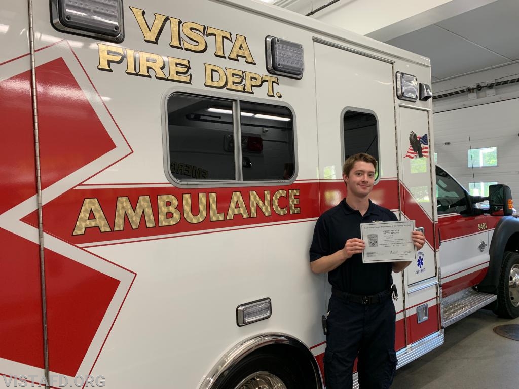 Firefighter/EMT Sean Kaplan